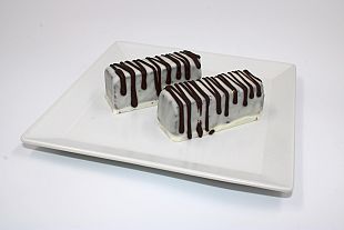 BROWNIE BAR с бял шоколад