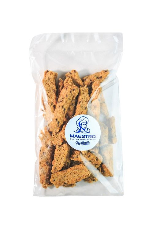 Безглутенови веган гризини със семена