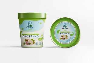 Безглутенов сладолед с вкус на ПИСТАЧИО