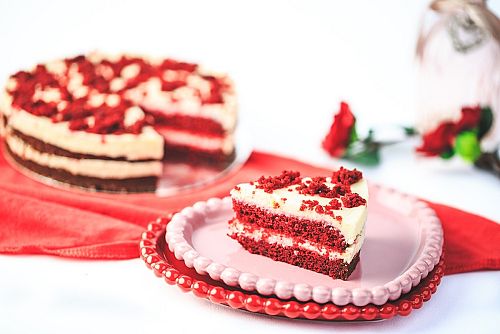 Торта Червено кадифе - без глутен и без добавени захари