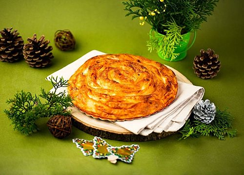 Вита коледна баница с късмети - без глутен и без лактоза