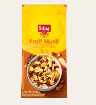 Безглутеново плодово мюсли SCHAR FRUIT MUSLI