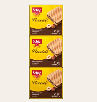 Безглутенови вафли SCHAR NOCCIOLI